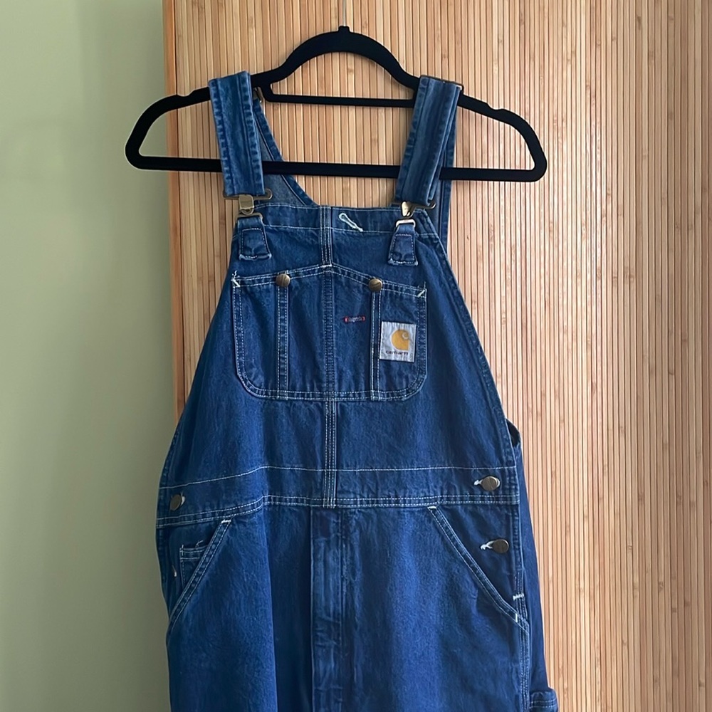Vintage CARHARTT Denim Carpenter Overalls